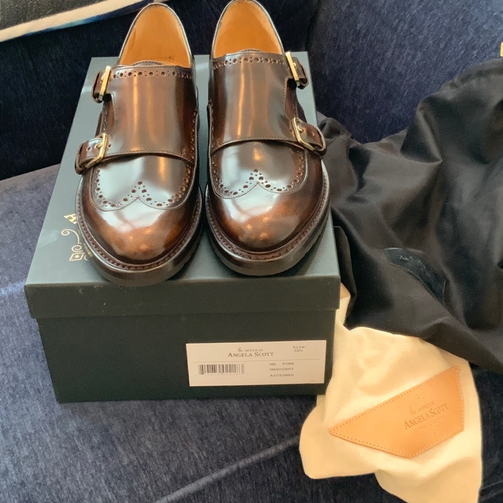 Womens Brown Leather Shoes